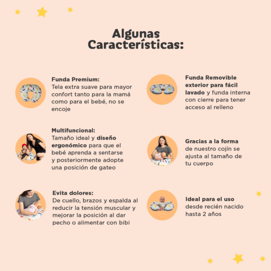 Almohada Cojín Lactancia para Amamantar Dinos Envío Gratis - Imagen 5