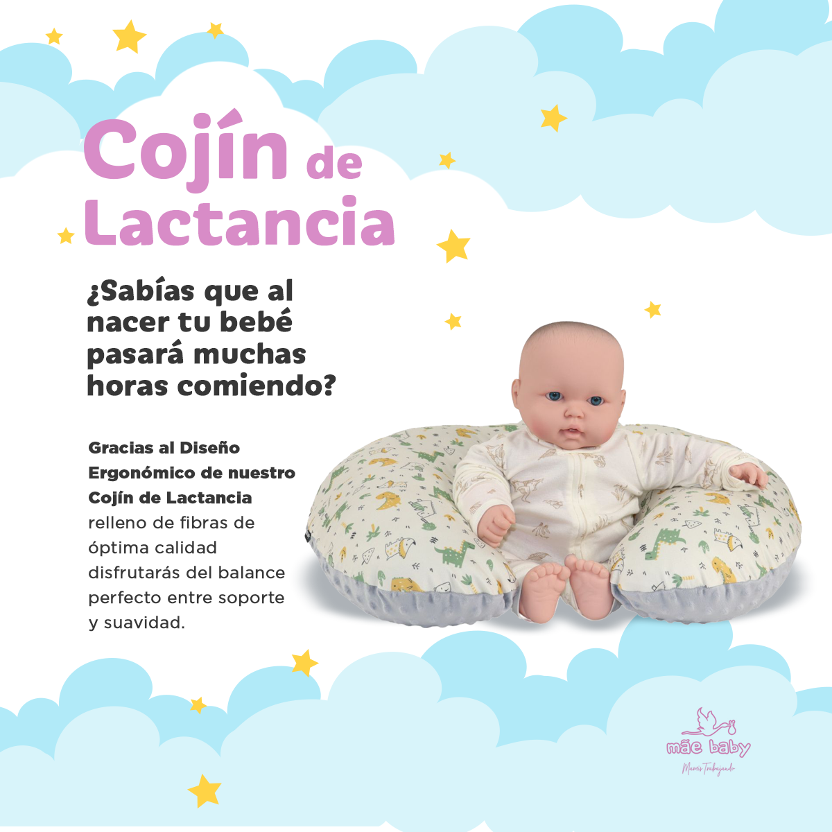 Almohada Cojín Lactancia para Amamantar Isabella Envío Gratis – mãe baby