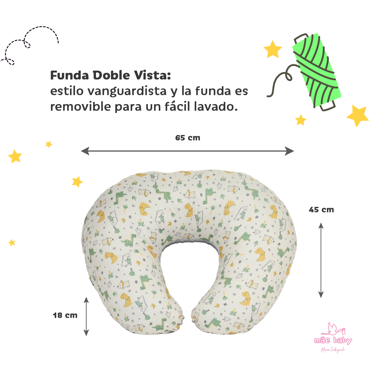 Almohada Cojín Lactancia para Amamantar Baby rex Envío Gratis